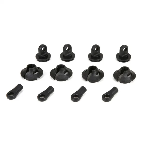 Losi 1/5 Desert Buggy XL 4WD Spring Cups/Clips Shock Ends (2)