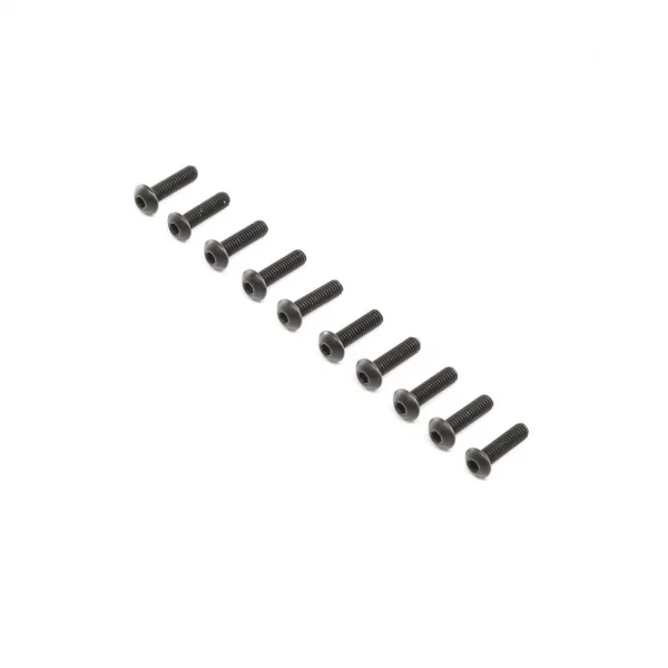 Button Head Screws - Stl - BO - M4 x 14mm (10)