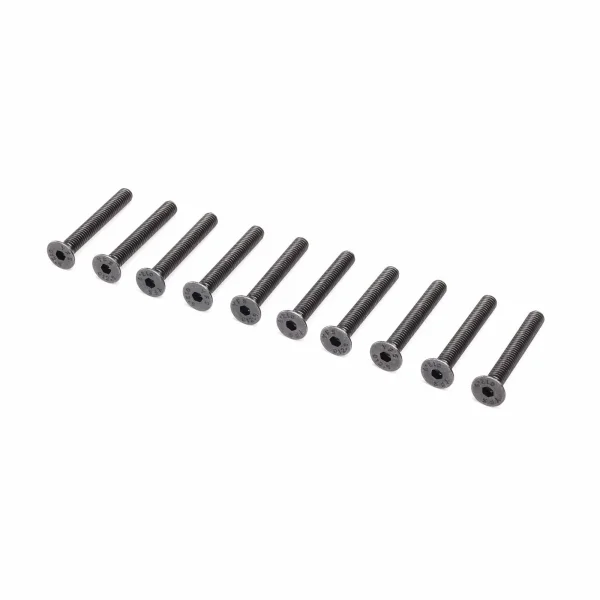 Flat Head Screws - M4 x 30mm (10)