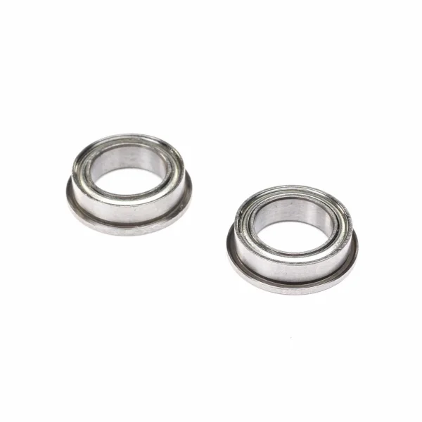 8 x 12 x 3.5mm Ball Bearing - Flanged - Rubber (2)