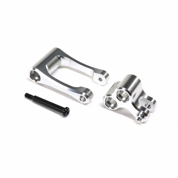 Aluminium Knuckle And Pull Rod - Silver: Promoto-MX — image 1 of 1