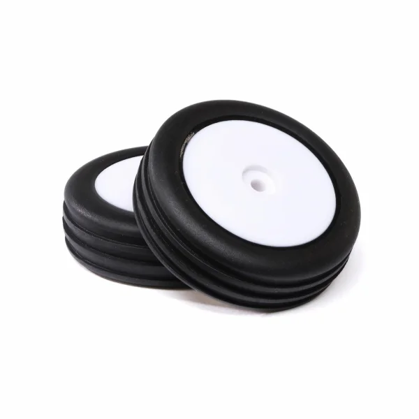 Wide Body Rib - Front - Mounted Tires - White (2): Mini B