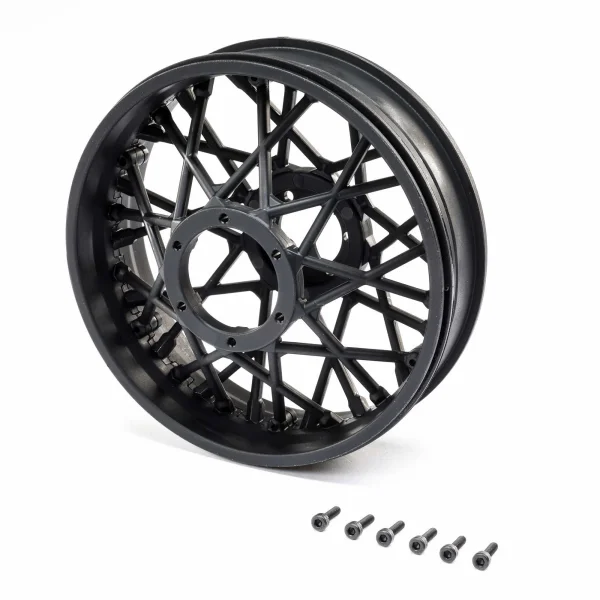 Rear Wheel Set - Black: Promoto-MX ** CLEARANCE **