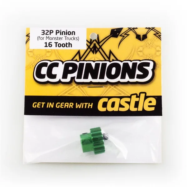 Castle Creations Pinion - 16 Tooth - 32 Pitch - 5mm Shaft