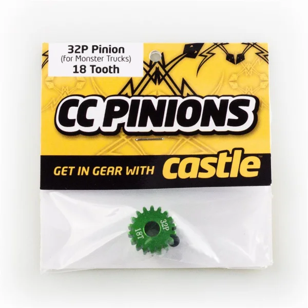 Castle Creations Pinion - 18 Tooth - 32 Pitch - 5mm Shaft