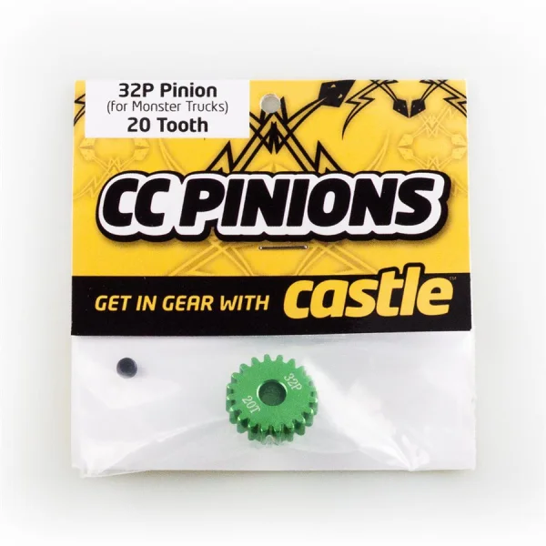 Castle Creations Pinion - 20 Tooth - 32 Pitch - 5mm Shaft