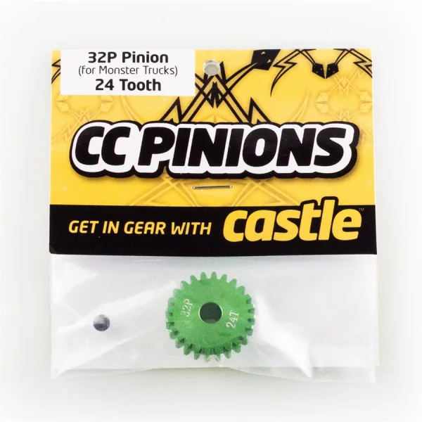 Castle Creations Pinion - 24 Tooth - 32 Pitch - 5mm Shaft