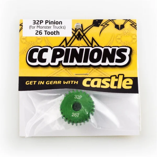 Castle Creations Pinion - 26 Tooth - 32 Pitch - 5mm Shaft