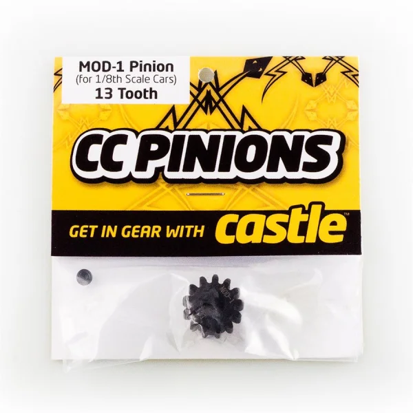 Castle Creations Pinion - 13 Tooth - MOD1 - 5mm Shaft