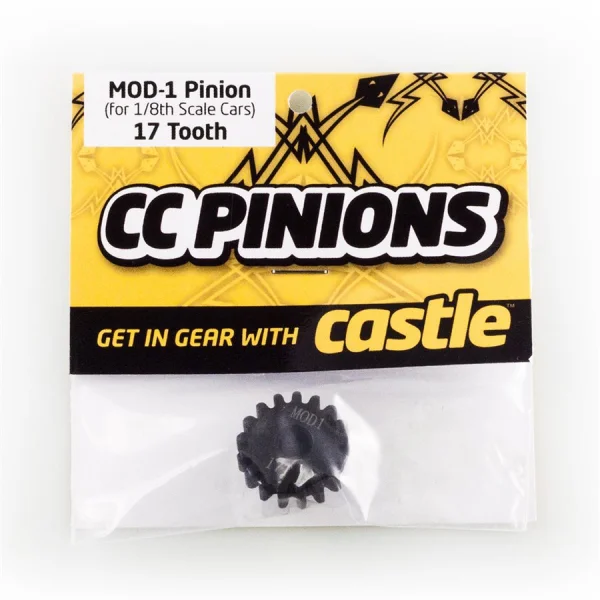Castle Creations Pinion - 17 Tooth - MOD1 - 5mm Shaft