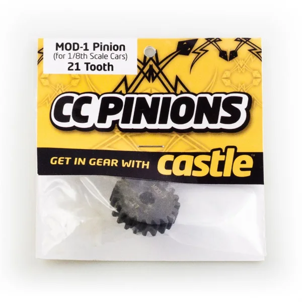 Castle Creations Pinion - 21 Tooth - MOD1 - 5mm Shaft