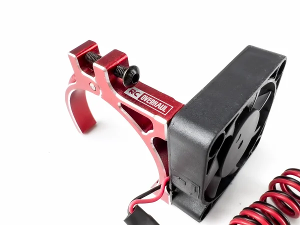 Motor Fan Unit with Mount - Red 42mm