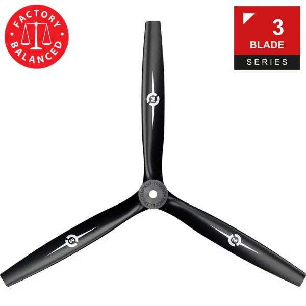 Master Airscrew 3-Blade - 10x7 Propeller Rev./Pusher &mdash; image 2 of 14