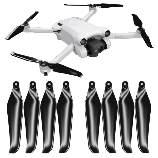 Master Airscrew DJI Mini 3 Pro/4 Pro STEALTH Upgrade Propellers - x4 Black — image 1 of 6