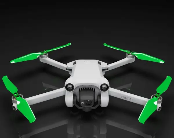 Master Airscrew DJI Mini 3 Pro/4 Pro STEALTH Upgrade Propellers - x4 Green — image 6 of 9