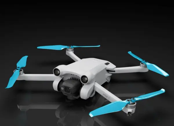 Master Airscrew DJI Mini 3 Pro/4 Pro STEALTH Upgrade Propellers - x4 Blue — image 6 of 8