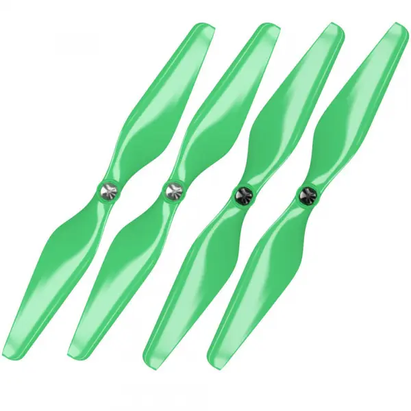Master Airscrew MR-SL - 10x4.5 Prop C Set x4 Green, Built-in Nut for 3DR SOLO &mdash; image 8 of 12