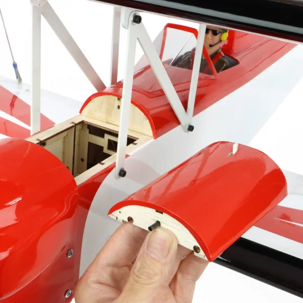 Max-Thrust Double Trouble - Balsa Pro Built - Red