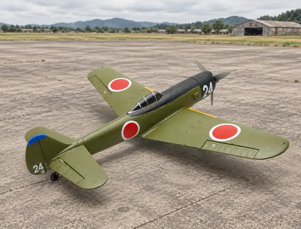 Mo-Fly Nakajima Ki-84 690mm 3D - RTF &mdash; image 15 of 18