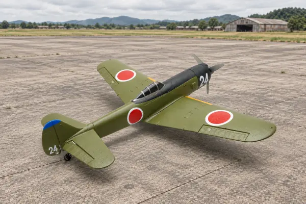 Mo-Fly Nakajima Ki-84 690mm 3D - RTF &mdash; image 16 of 18