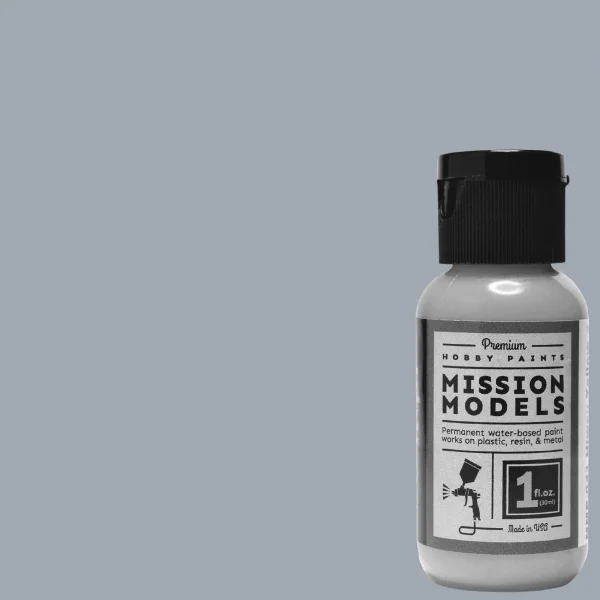 Mission Models High Low Vis Light Grey (595) FS 36373, 1oz — image 1 of 2
