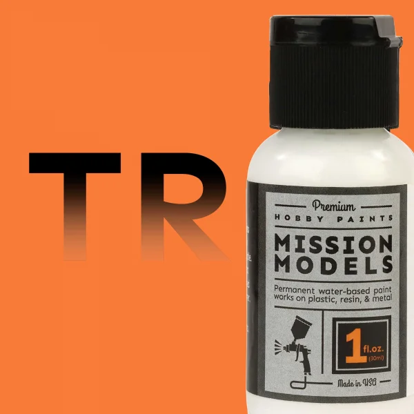 Mission Models Transparent Orange, 1oz — image 1 of 2