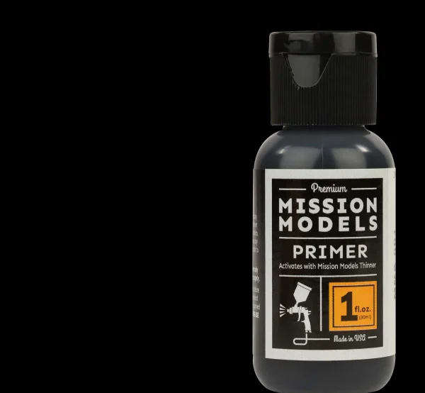 Mission Models Gloss Black Base for Chrome, 1oz ** CLEARANCE **