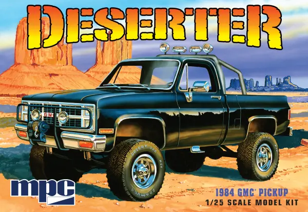 MPC 1:25 1984 GMC Pickup (White) &mdash; image 2 of 6
