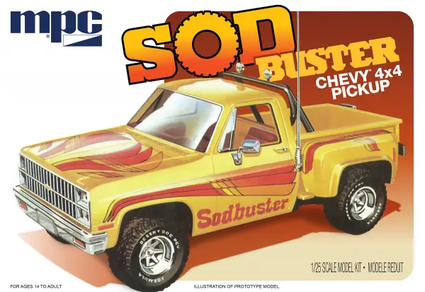 MPC 1981 Chevy Stepside Pickup Sod Buster — image 2 of 2