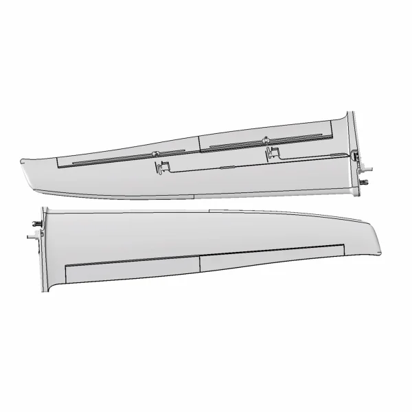 Multiplex Wing Set FunRay w/o RC and decal