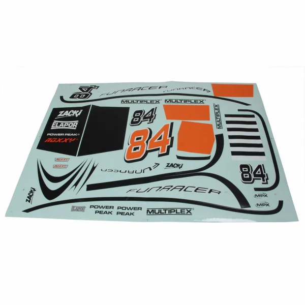Multiplex Decal Funracer