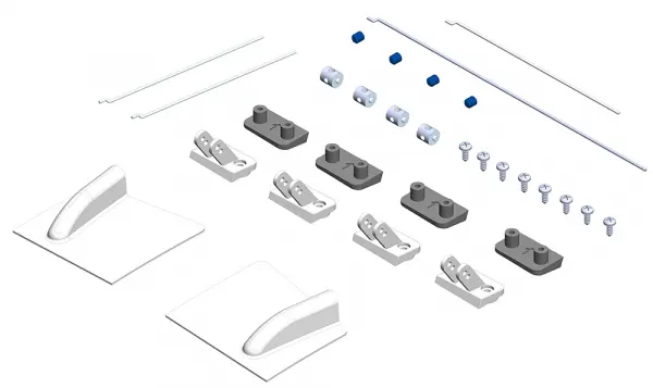 Multiplex Small parts with motor mount FunRacer — image 2 of 2