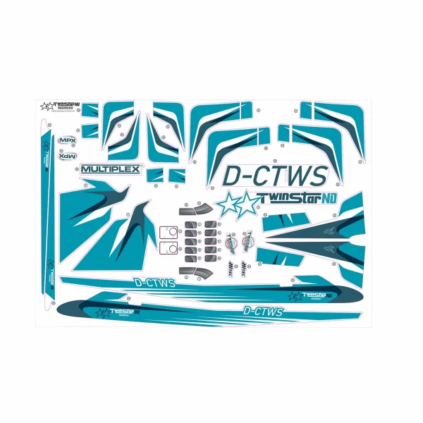 Multiplex Decal Sheet TwinStar ND
