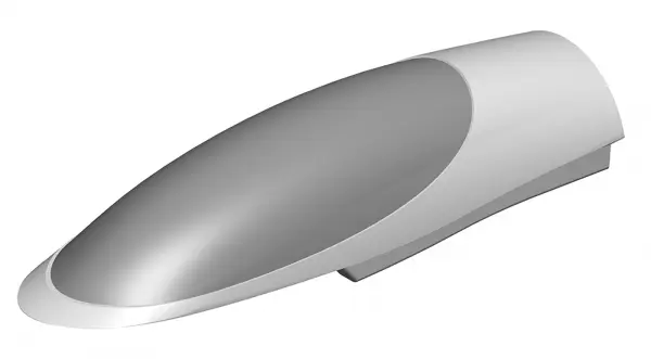 Multiplex FunJet 2 Cabin Hood with Canopy Glass — image 2 of 2