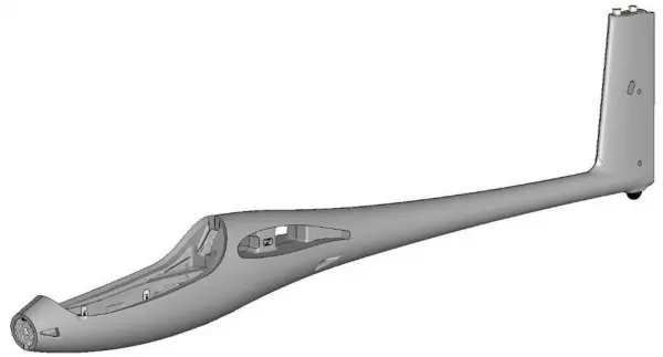 Multiplex Fuselage Filling Piece (Landing Gear) (for LENTUS) — image 3 of 3