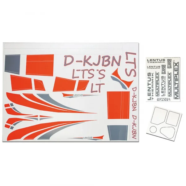 Multiplex Decals for Cockpit (Seat Instruments) (for LENTUS)