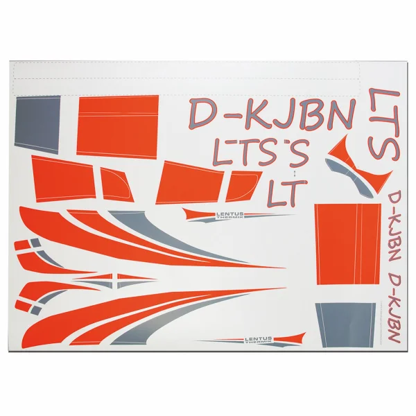 Multiplex Decals for Cockpit (Seat Instruments) (for LENTUS)