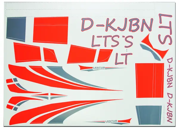 Multiplex Decals for Cockpit (Seat Instruments) (for LENTUS) — image 4 of 4