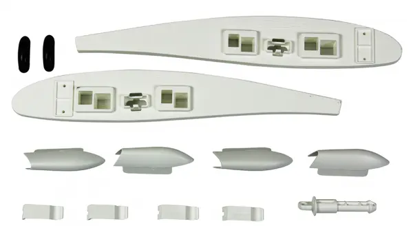 Multiplex Set of Plastic Parts (Fuselage Tailplane) — image 2 of 2