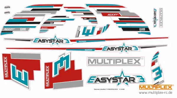 Multiplex EasyStar 3 Decals &mdash; image 2 of 2