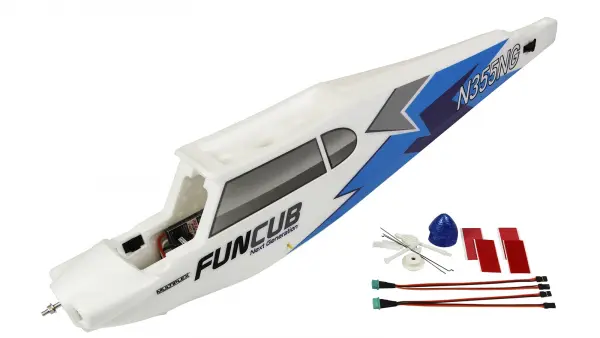Multiplex RR FunCub NG Fuselage (with RC and Blue Decal) — image 2 of 2