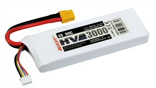 Multiplex ROXXY HV LiPo 3-3000XT 11.4V 60C 34.2 Wh &mdash; image 2 of 2