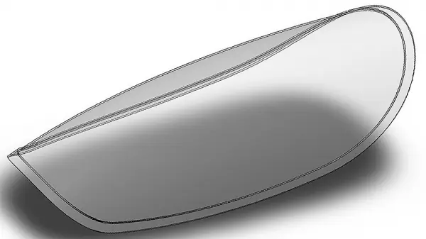 Multiplex Canopy Glass Solius/Heron 224251 — image 2 of 2