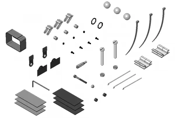 Multiplex Small Parts Set Solius 224254 — image 2 of 2