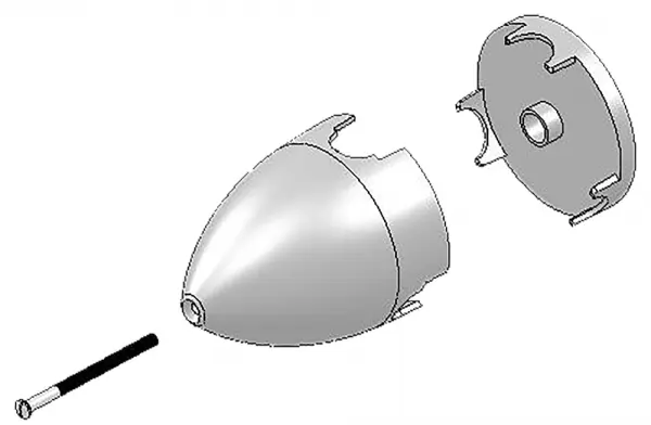 3-Blade Spinner (Extra 300) 224310 — image 2 of 2