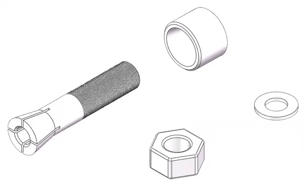 Prop Adaptor 5mm (Extra 300) 224311 — image 2 of 2