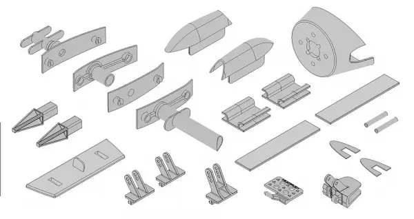 Multiplex PVC Parts EasyGlider 4 — image 2 of 2