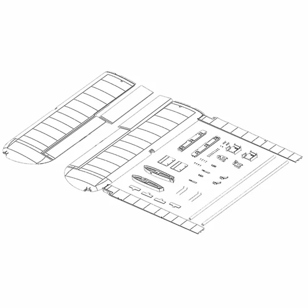 Multiplex Wing Set FunCub XL Kit Version 224432