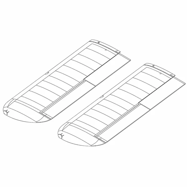 Multiplex FunCub XL Wing Set 224433