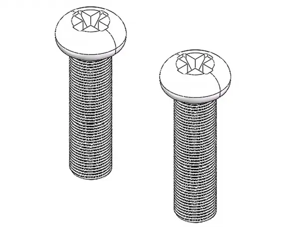 Multiplex Nylon wing screws FunCub XL &mdash; image 2 of 2